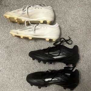 *Set of 2 youth cleats* Adidas F50 Club & Adidas Crazyfast Cleats** both 5.5 ⚽️